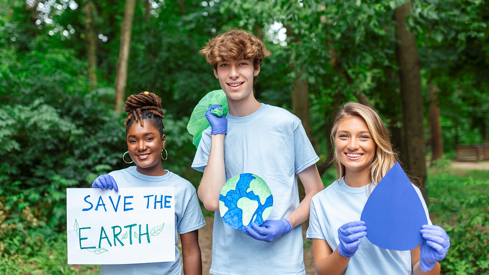young people volunteering