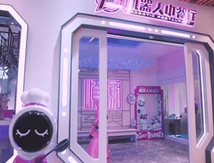 A Look Into A New Futuristic Robotic Restaurant In China