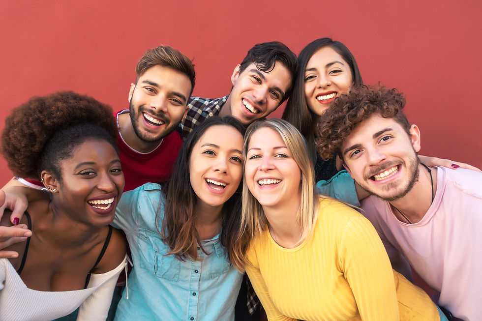 personality quiz, diverse people with different personalities