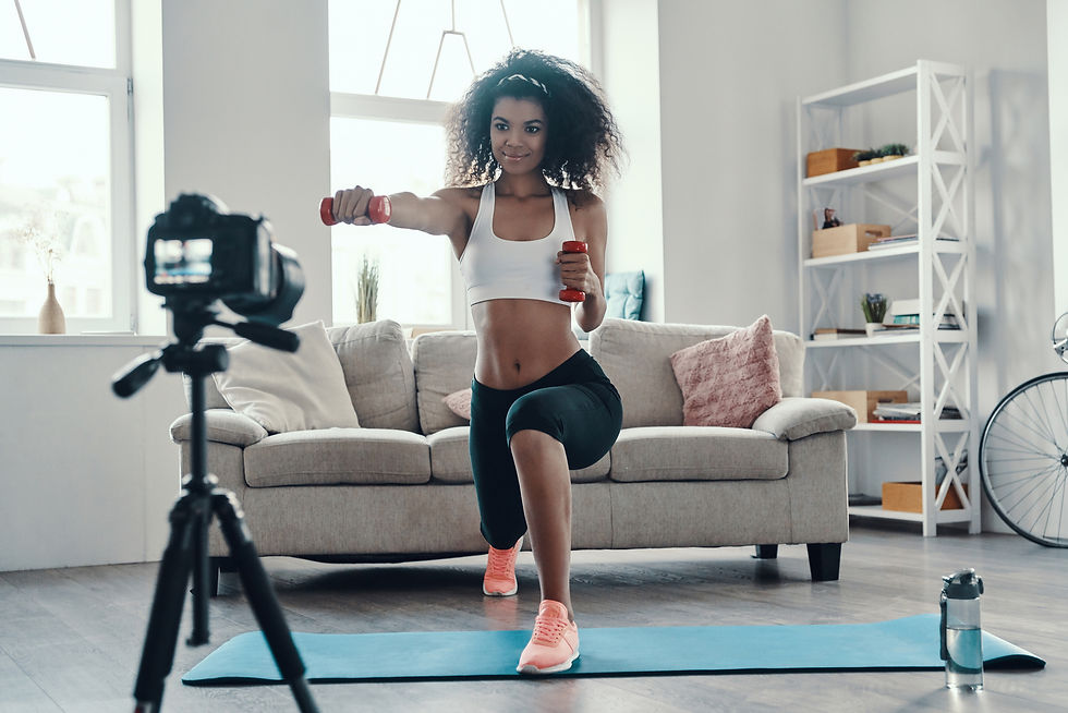 Social Media Trends and Workout Routines