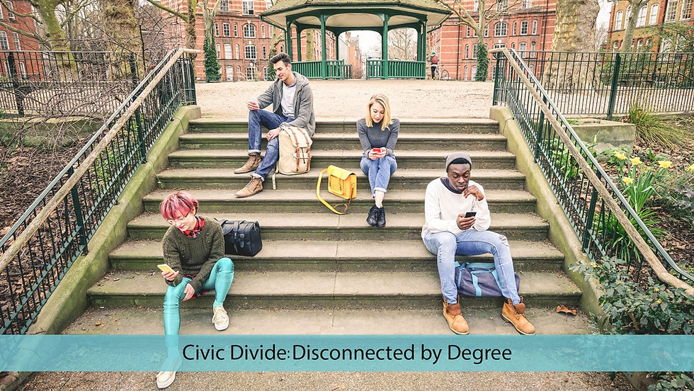 The Civic Divide: Disconnected by Degree