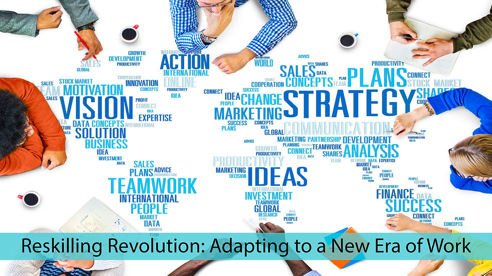 Reskilling Revolution: Adapting to a New Era of Work
